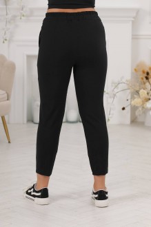 Жіночі штани-джегінси колір чорний р.54/56 441998