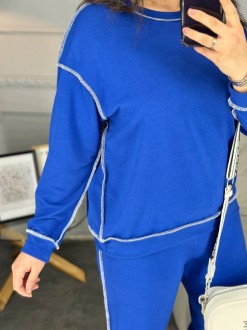 Жіночий спортивний костюм колір електрик р.50/52 449600