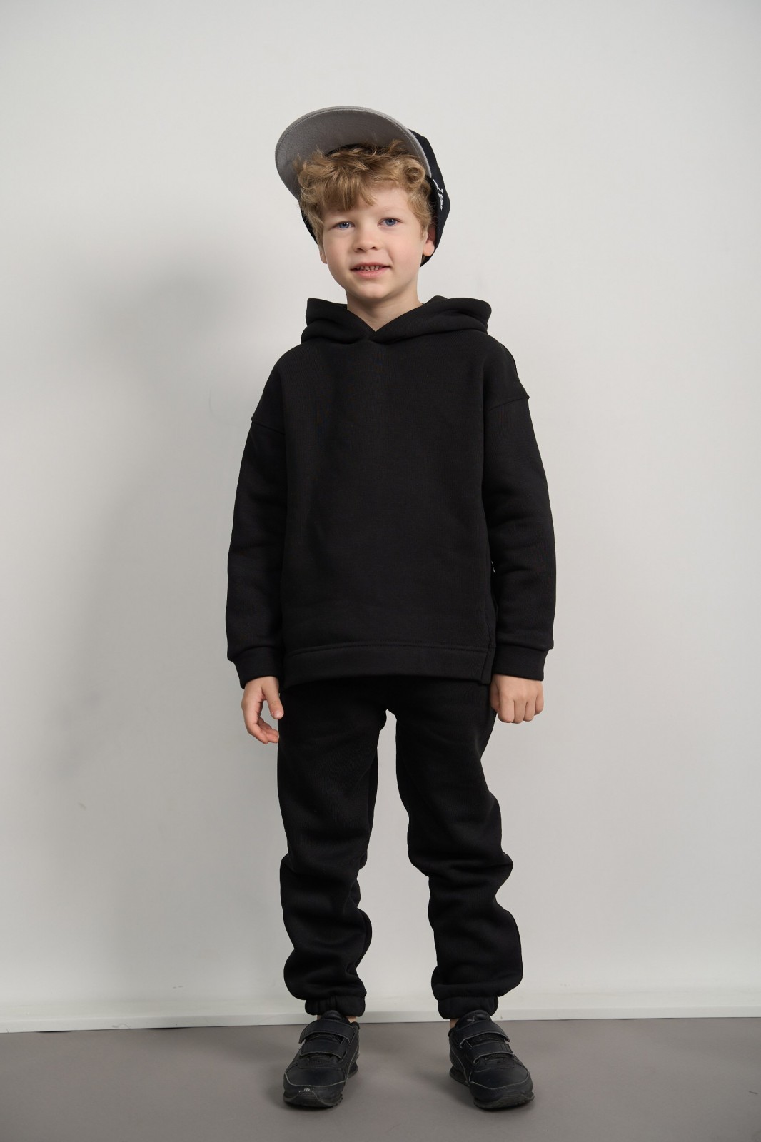 Дитячий спортивний костюм для хлопчика колір чорний р.164 444190