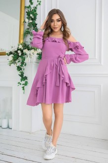 Жіноча сукня колір лаванда 433930