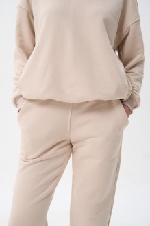 Жіночий костюм худі+джогери колір таш р.L 454313