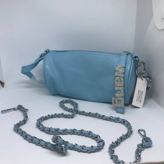 Жіноча сумочка колір насичений блакитний 437284