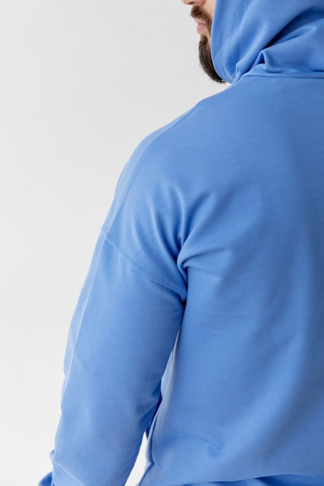 Чоловічий спортивний костюм колір блакитний р.XL 431320