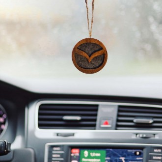 Автомобільний освіжувач повітря з парфумованою олією з логотипом Mazda SKL103-355092