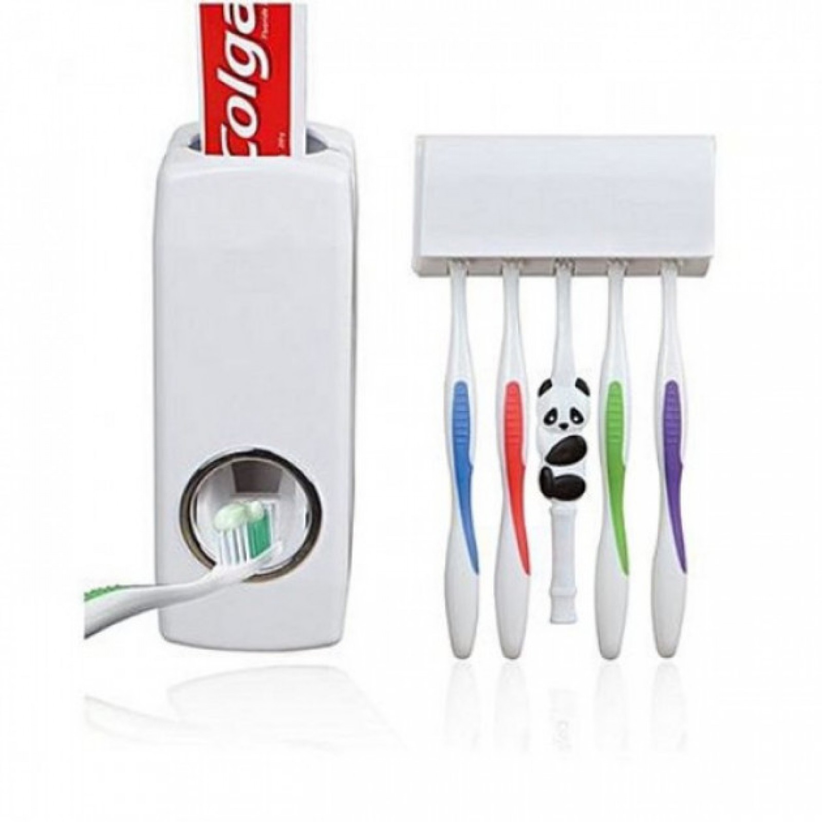 Диспенсер для зубної пасти і утримувач зубних щіток SKL11-187093