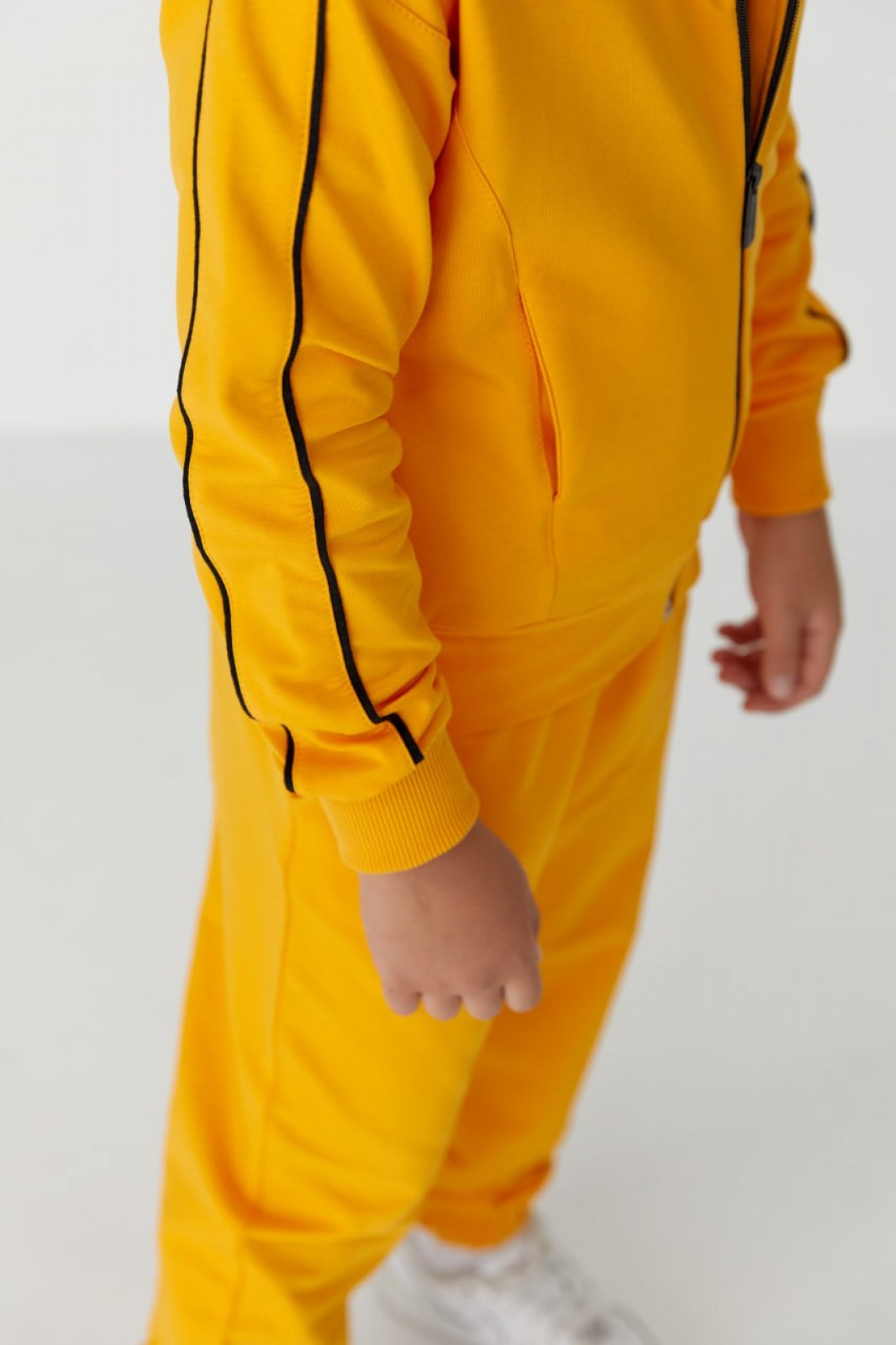 Дитячий спортивний костюм для хлопчика жовтий р.164 439069