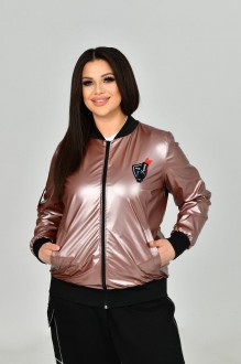 Жіноча куртка колір бронзовий р.48/50 453431