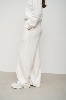 Жіночий костюм двійка колір білий р.L 452727