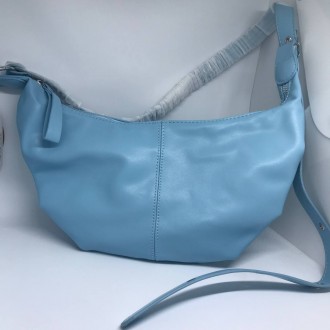 Жіноча сумочка колір насичений блакитний 436079