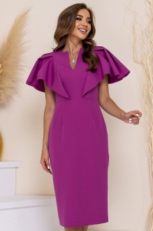 Жіноча сукня міді бузкового кольору розмір р.XL 372879