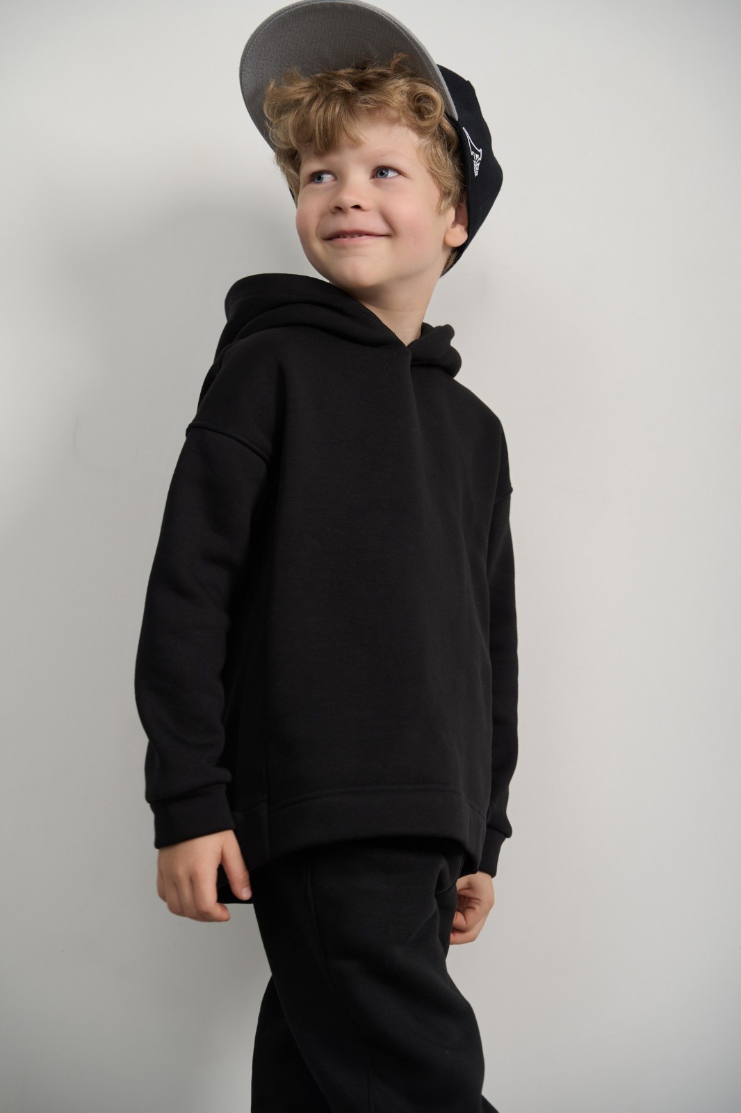 Дитячий спортивний костюм для хлопчика колір чорний р.140 444186