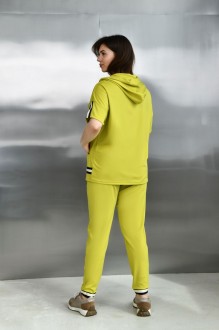 Жіночий спортивний костюм колір лайм р.48/50 455538