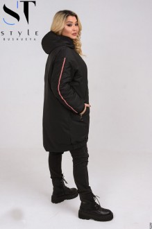 Жіноча куртка чорного кольору розмір 50/52 322861