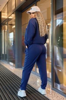 Жіночий спортивний костюм синього кольору р.50/52 396750