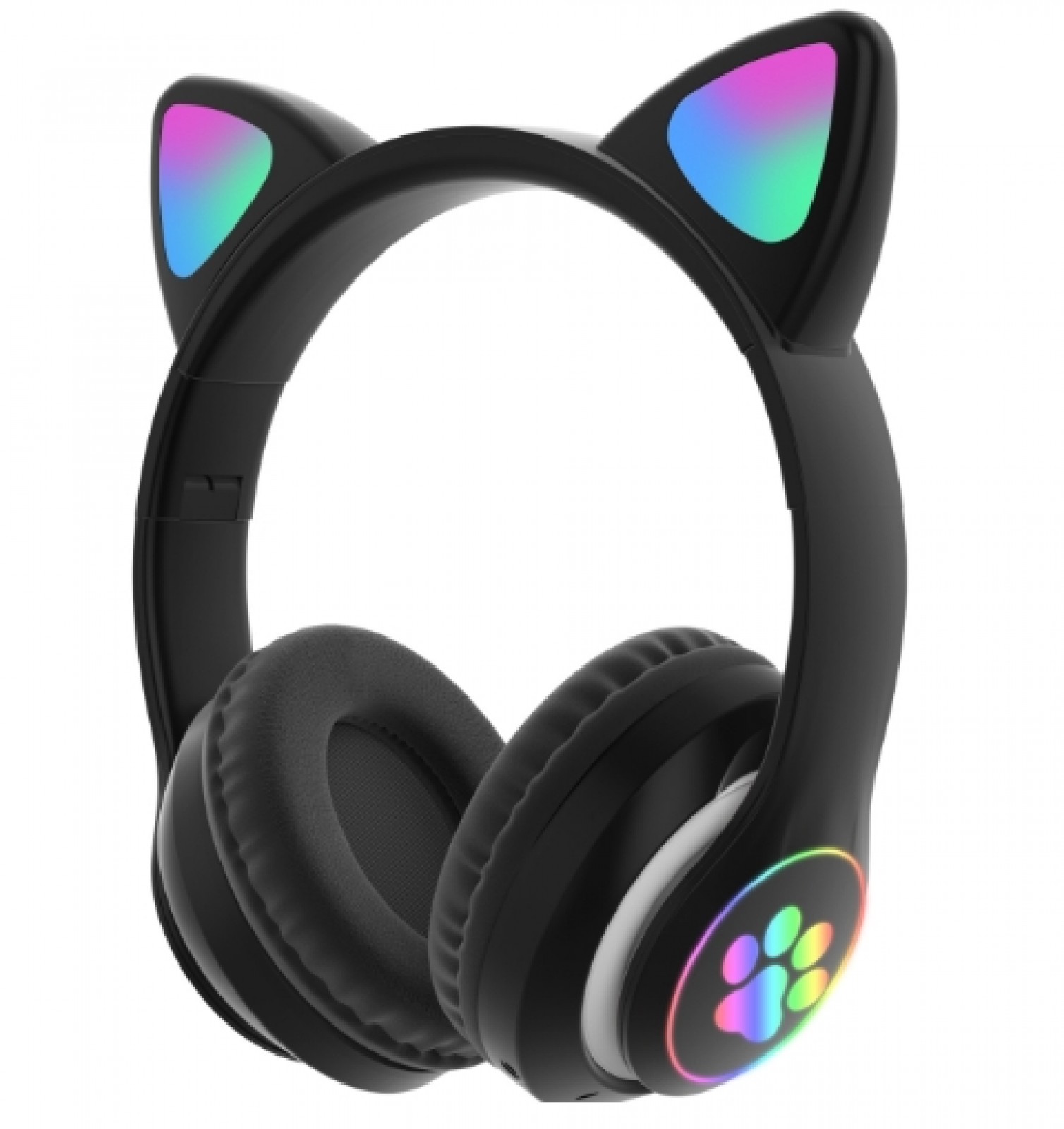 Бездротові Bluetooth навушники Wireless CAT STN-28 чорні, рожеві, бірюзові SKL118-322121