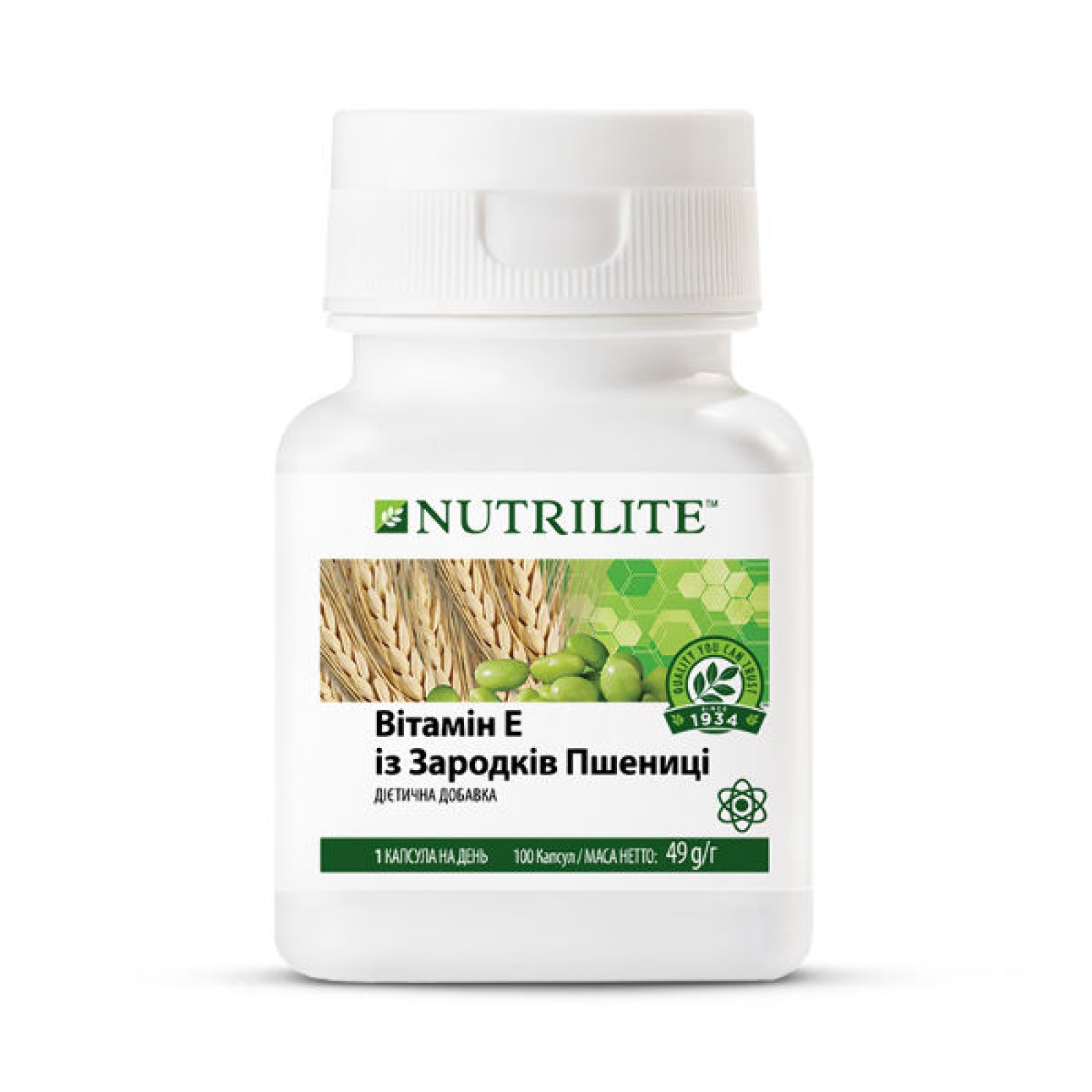 Nutrilite™ Вітамін Е із зародків пшениці 432971