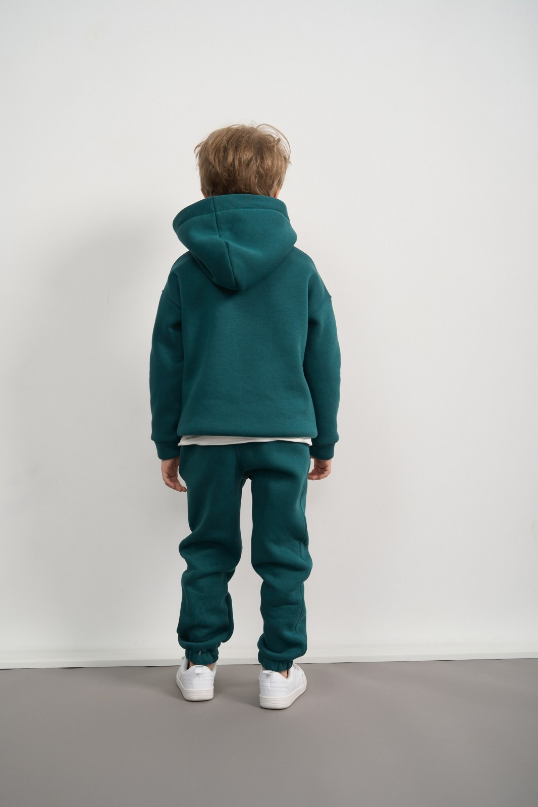 Дитячий спортивний костюм для хлопчика колір зелений р.116 444162
