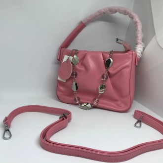 Жіноча сумочка колір насичений рожевий 436737