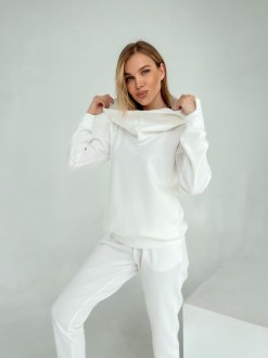 Жіночий спортивний костюм білого кольору р.40/42 372816