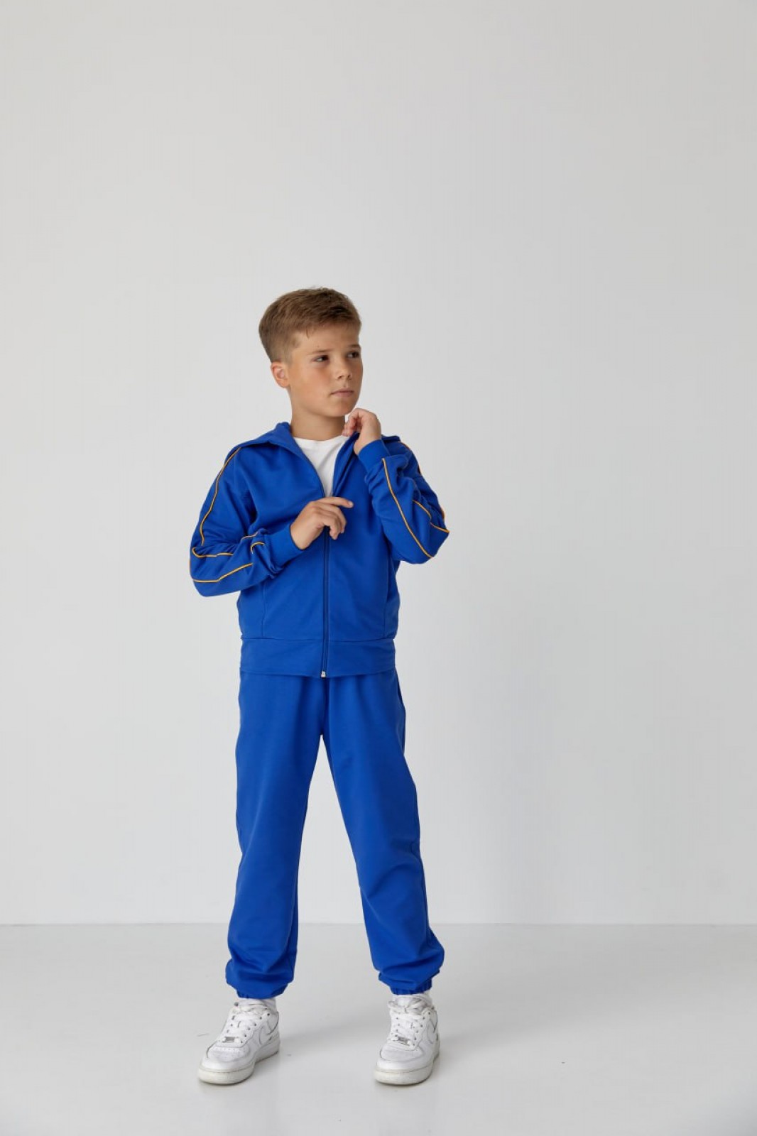 Дитячий спортивний костюм для хлопчика електрик р.140 439131