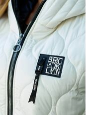 Женская удлиненная демисезонная жилетка цвет молочный, Цвет: Молочный, Размер: 56, изображение 5