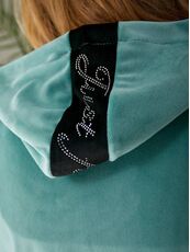 Женский пргулочный костюм двойка цвет мята-черный, Цвет: Мятный, Размер: 48, изображение 6