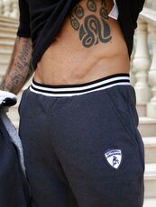 Мужской теплый спортивный костюм цвет антрацит, Цвет: Серый, Размер: 60, изображение 4