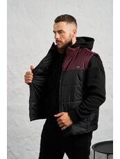 Мужской теплый костюм тройка черного цвета, Цвет: Черный, Размер: 54, изображение 2