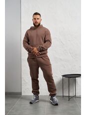 Мужской теплый костюм тройка бежевого цвета, Цвет: Бежевый, Размер: 58, изображение 2