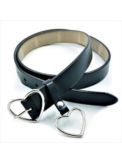 Жіночий шкіряний ремінь темно-синій