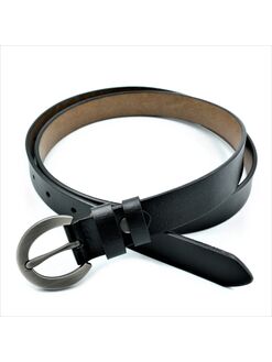 Шкіряний ремінь чорний