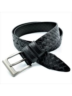 Шкіряний ремінь чорний