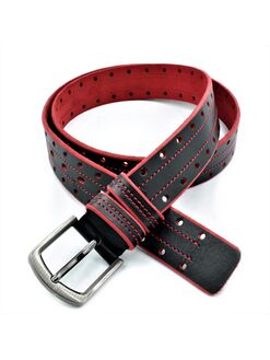 Шкіряний ремінь чорний