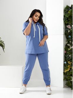 , Колір: Світло-синій, Розмір: 48