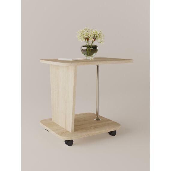 Журнальный стол ЖС-1 Дуб Сонома 5х600х450 мм., Цвет: Дуб сонома