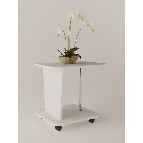 Журнальный стол ЖС-1 Белый 5х600х450 мм., Цвет: Белый