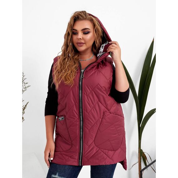 , Колір: Бордовий, Розмір: 56, зображення 7