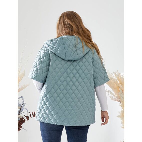 Женская жилетка цвет мята, Цвет: Мятный, Размер: 48, изображение 6