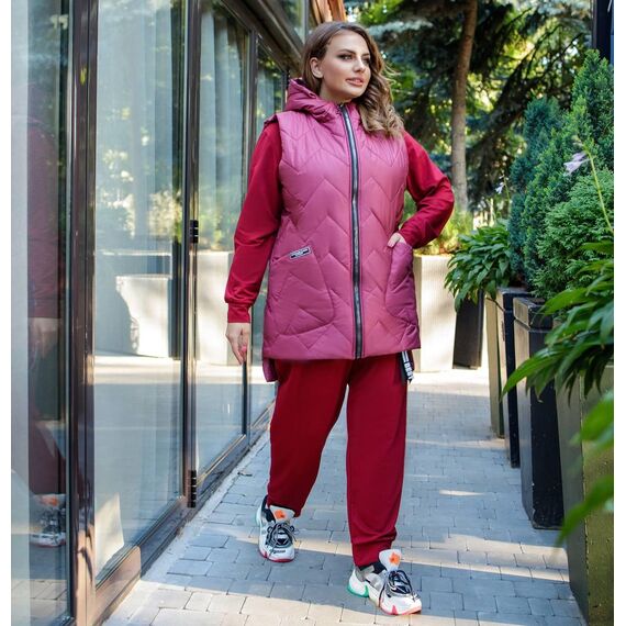 , Колір: Бордовий, Розмір: 56, зображення 8