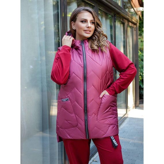 , Колір: Бордовий, Розмір: 56, зображення 9