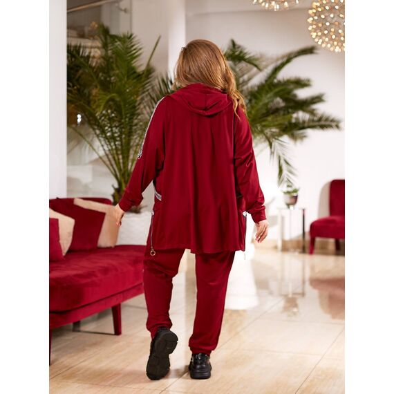 , Колір: Бордовий, Розмір: 48, зображення 4