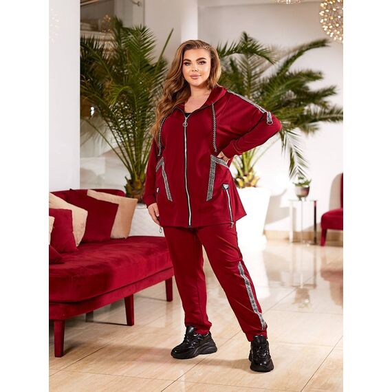 , Колір: Бордовий, Розмір: 48, зображення 5