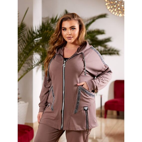 , Колір: Темно-бежевий, Розмір: 56, зображення 8