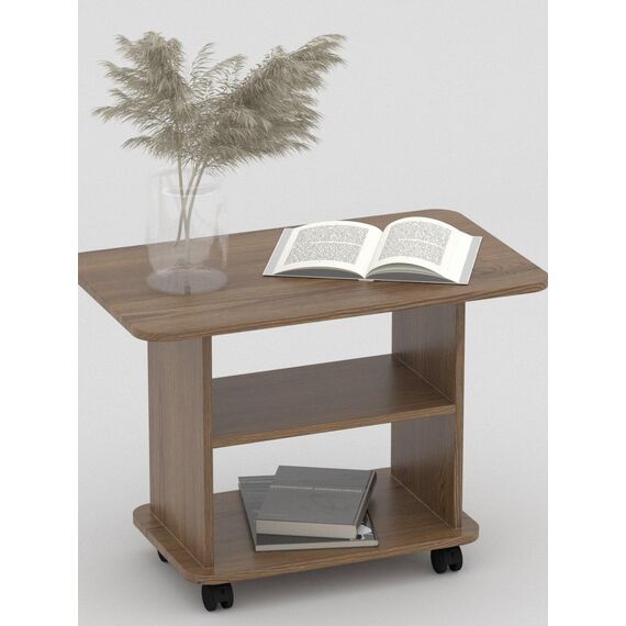 Журнальный стол ЖС-Классик Дуб Родос 550х750х450 мм, Цвет: Дуб родос