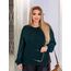 Женский свитер из ангоры цвет темно-зеленый, Цвет: Темно-зеленый, Размер: 48