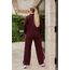 Жіночий прогулянковий костюм колір бордо, Колір: Бордовий, Розмір: 50, зображення 3