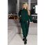 Жіночий теплий костюм двійка колір смарагдовий, Колір: Смарагдовий, Розмір: 62, зображення 3