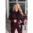 Жіночий теплий костюм двійка колір винний, Колір: Бордовий, Розмір: 62, зображення 6