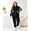 Жіночий теплий костюм двійка колір чорний, Колір: Чорний, Розмір: 56, зображення 8
