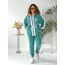 Женский прогулочный костюм мятного цвета, Цвет: Мятный, Размер: 48